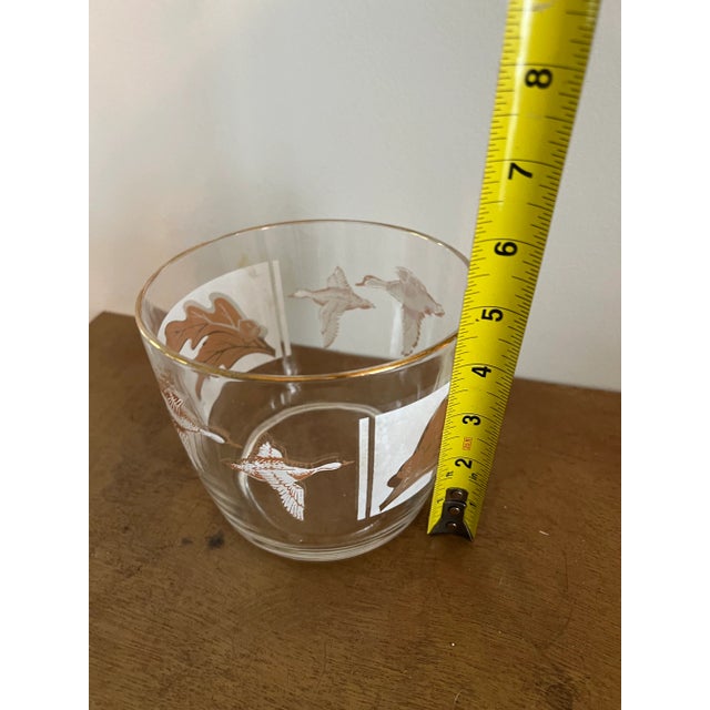 Up for consideration is a beautiful small glass with duck details on the sides. This would look lovely on display in your...