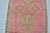 Pink Soft Pink Vintage Runner Rug For Sale - Image 8 of 10