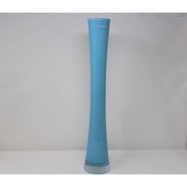 Early 21st Century Nason Moretti - Modi Blue Vase by Nason Moretti For Sale - Image 5 of 5