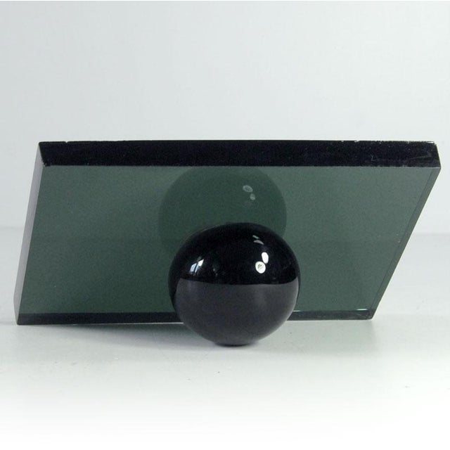 Art Deco Smoke Glass Paperweight, 1930s For Sale - Image 4 of 8