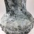 Large Green-Glazed & Silver Overtones Pottery Jar Vase For Sale - Image 10 of 13