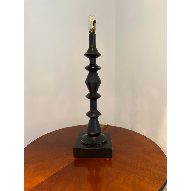 Thomasville Wooden Balustrade Table Lamp Chairish