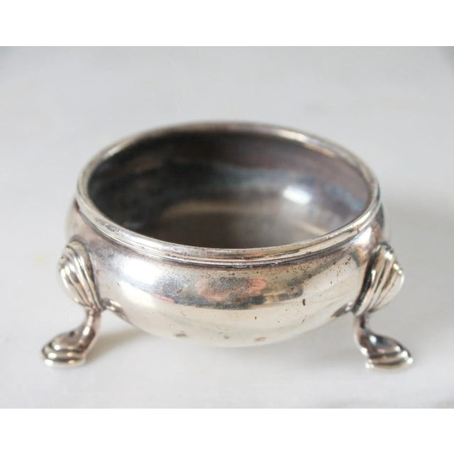 Vintage Ensko New York 950/1000 Fine Silver Salt Cellar For Sale - Image 4 of 6