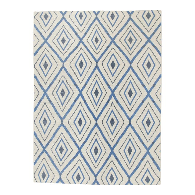 Early 21st Century Modern Handmade Tulu Rug 8'3" X 11'3" For Sale