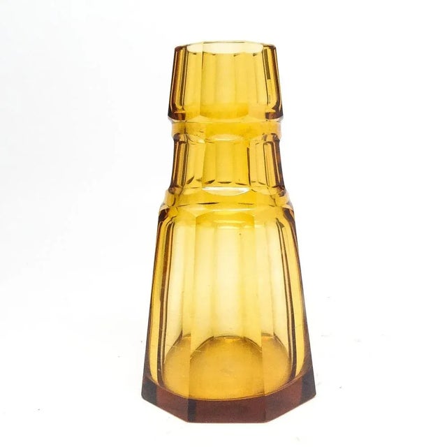 Art Deco Vase from Moser, Former Czechoslovakia, 1930s For Sale - Image 9 of 10