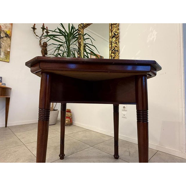 Antique Game Table in Mahogany from Thonet, 1890s For Sale - Image 6 of 16