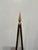 Stylish Global Views Co Open Obelisk Brass Lamp. Round base with arrow head top. Original retail $1197. Showroom floor...