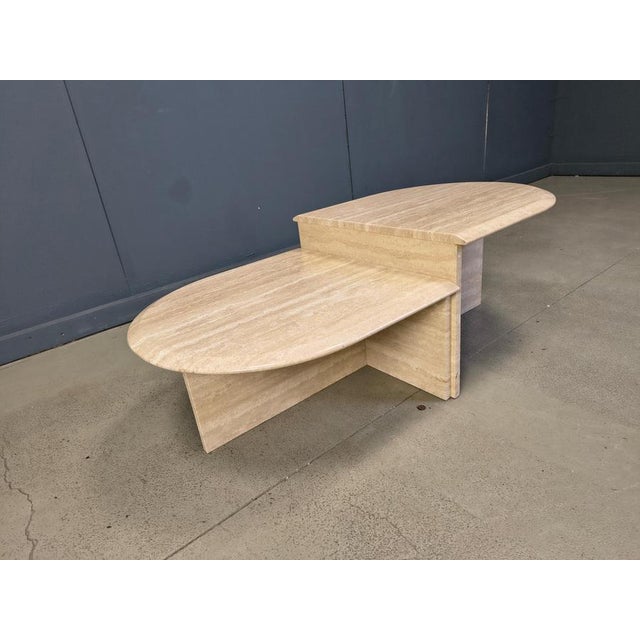 Vintage Travertine Coffee Tables, 1970s, Set of 2 For Sale - Image 6 of 12