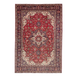 Middle Eastern Hand-Knotted Tabriz Rug For Sale