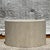 Vintage Boho Travertine Drum Coffee Table For Sale - Image 4 of 6