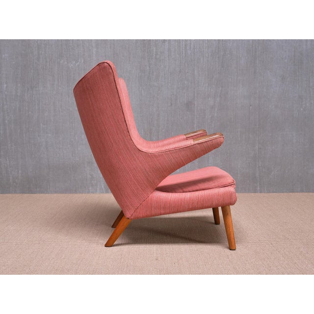 1960s Papa Bear Armchair by Hans J. Wegner for A.P. Stolen, Denmark, 1963 For Sale - Image 5 of 17