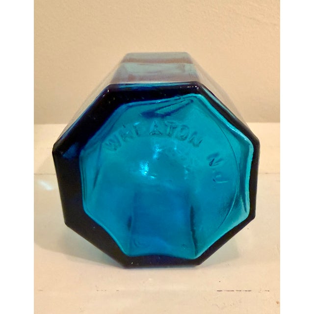 Mid 20th Century Colorful Vintage Bottles, Set of 3 For Sale - Image 5 of 9