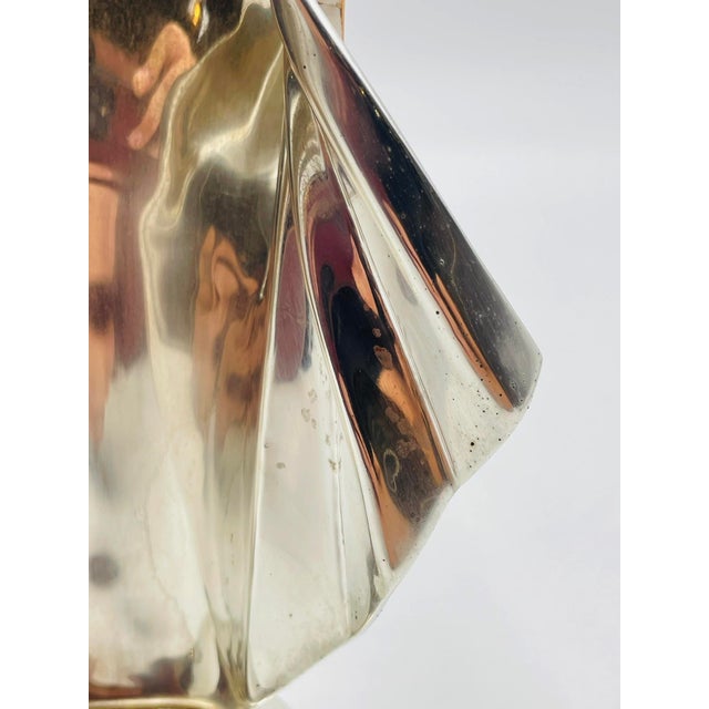 1980s Silver & Mother of Pearl Shell Madonna Sculpture by Emilia Castillo/Los Castillo For Sale - Image 16 of 18