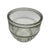 1940s Vintage Clear Glass Lidded Vanity Jar With Ribbed Base For Sale - Image 5 of 12