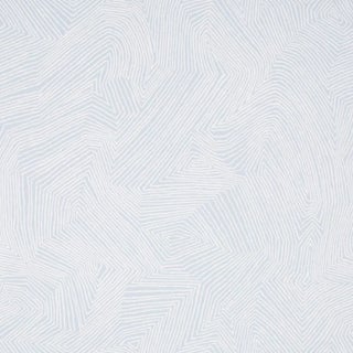 Schumacher Labyrinth Grand Wallpaper In Sky For Sale