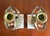 Mid 19th Century Antique Victorian Cornelius & Co. Gilt Mantel Lusters, Crystal Girandoles, Gold Figural Candlesticks Candelabra Marble 1800’s For Sale - Image 5 of 12