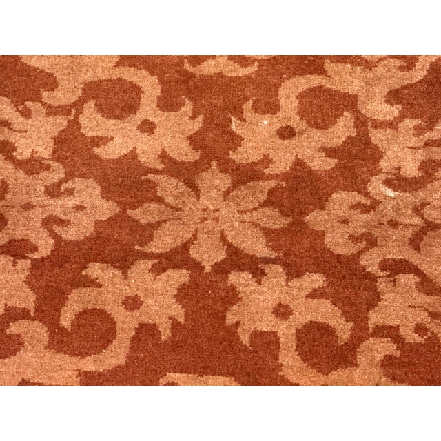 7ft 10in × 9ft 9in Morel Canal Grande Aragosta Wool Area Rug For Sale - Image 9 of 12