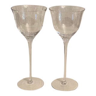 Mikasa Starburst Water Goblets - Set of 2 For Sale