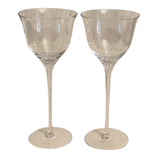 Mikasa Starburst Water Goblets - Set of 2 For Sale