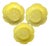 Set of 3 New Yellow Bordallo Pinheiro Discontinued 9" Cabbage Luncheon Plates After Dodie Thayer For Sale