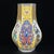 Vintage Chinese Yellow Ground Famille Rose "Lotus & Birds" Faceted Vase With c.t. Loo Provenance, 1956 For Sale - Image 4 of 9