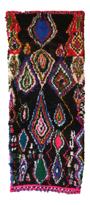 Vintage Moroccan Art Rug