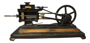 Demonstration Device of Steam Engine in Cast Iron, Early 20th Century