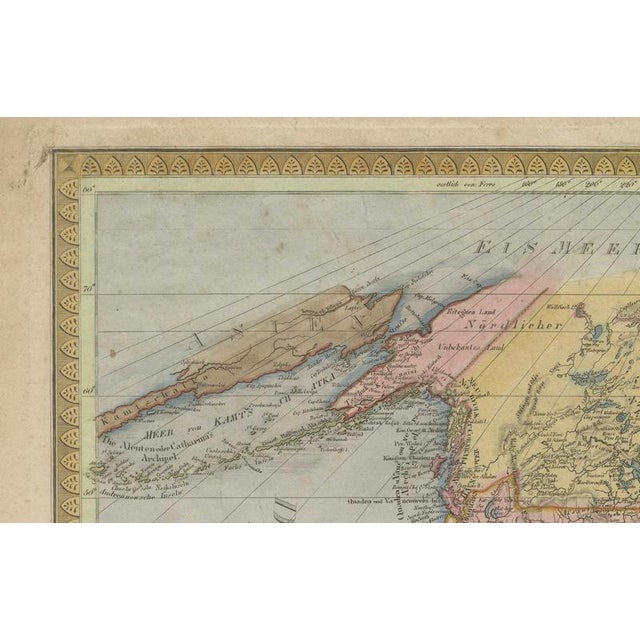 Large Antique Map of North & South America by Weiland, 1826 For Sale - Image 14 of 18