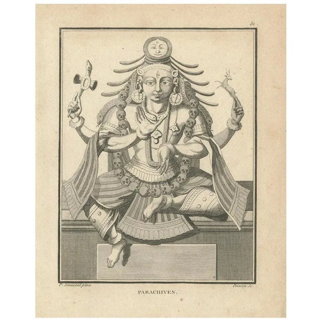 Parachiven, 1806, Engraving on Paper For Sale - Image 10 of 10
