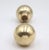 Mid 20th Century Pair of Modern Polished Cast Brass Ball Shaped Door Knobs For Sale - Image 5 of 5