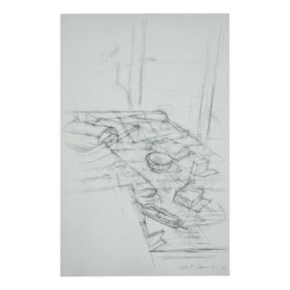 Alberto Giacometti, Still Life, 1963, Original Lithograph For Sale