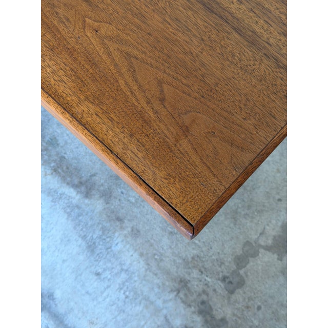 Walnut Sofa Daybed With Integrated Side Table Danish Mid-Century Modern 1960s For Sale - Image 12 of 15