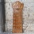 Art Deco Wall-Mounted Magazine Rack in Wood and Gilt Brass, Germany, 1930s For Sale - Image 4 of 18