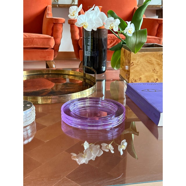 Space Age "Onde" Series Crystal Ashtray, Sergio Asti, Arnolfo Di Cambio Italy Ca. 1970 For Sale - Image 12 of 12