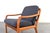 Brown Mid-Century Modern Danish Teak Lounge Chair from Dyrlund, 1970s For Sale - Image 8 of 13