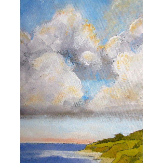 Ano Nuevo Beach Lynne French Pacific Coast Seascape Landscape O/C For Sale - Image 4 of 8