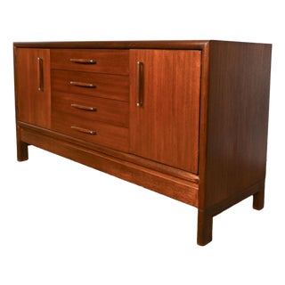 1940s Mahogany Credenza by John Keal for Brown Saltman Mid Century Modern For Sale