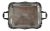 Antique Silver on Copper Serving Tray For Sale