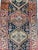 Wide Antique Runner SUNSET COLORS with Family of Sheep & Birds Woven Rug 4.4 x 12.4 For Sale - Image 10 of 16