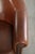 Brown Sheepskin Club Armchair In Warm Cognac Color For Sale - Image 8 of 13