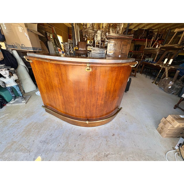 Found in the South of France, this Early 20th Century Dry Bar was crafted from walnut and pine in the early 1900's. The...