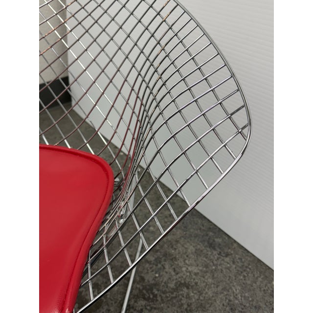 Mid-Century Modern Harry Bertoia for Alivar Diamond Arm Chairs, Pair For Sale - Image 3 of 12