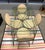 Maurizio Tempestini Salterini Attributed Vintage Iron and Glass Patio Dining Table, 4 Chairs For Sale - Image 4 of 6