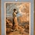 A beautiful antique 19th century pastoral watercolour painting, likely painted in England and dating from around the...