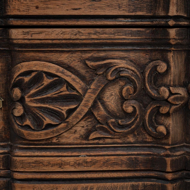 19th Century French Wooden Chest Of Drawers For Sale - Image 9 of 18