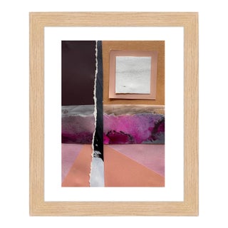 "Pop Music 8" Original Mixed-Media Collage on Paper by Zac Woodiel For Sale
