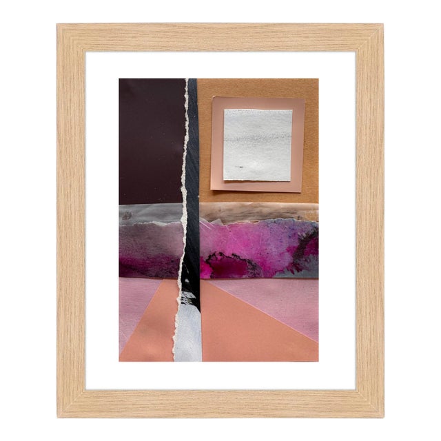 "Pop Music 8" Original Mixed-Media Collage on Paper by Zac Woodiel For Sale
