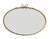 French Louis XVI Style Oval Mirror in Bronze and Brass, 1880 For Sale