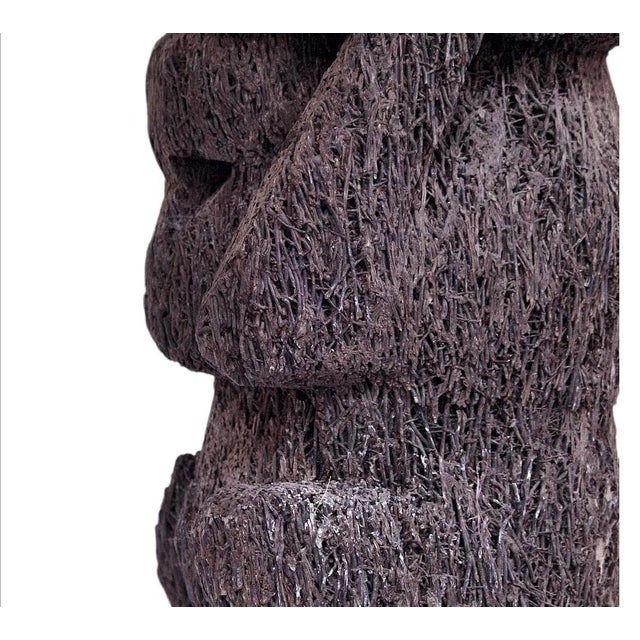 Mid 20th Century Polynesian Tiki Effigy Sculpture For Sale In New York - Image 6 of 7