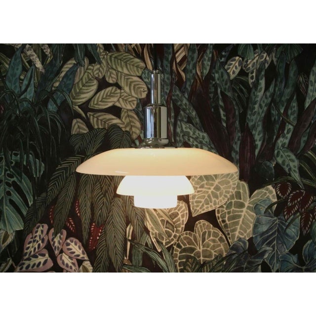 Mid-Century Modern PH 3/2 Pendant in Opal Glass by Poul Henningsen for Louis Poulsen, 1970s For Sale - Image 3 of 18
